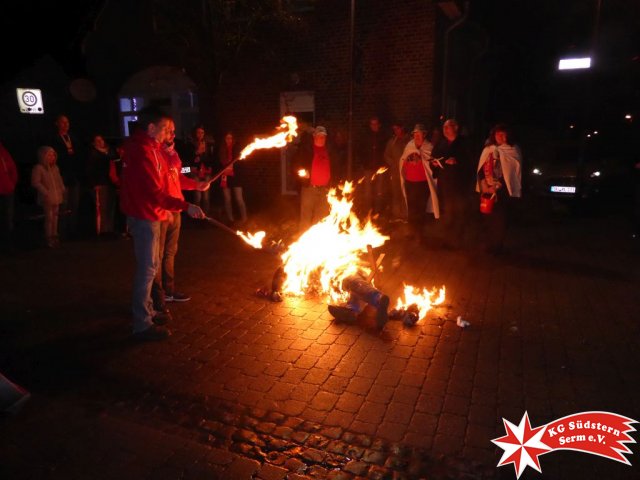 28.02.2017 - Wurstessen & Hoppeditz Verbrennung