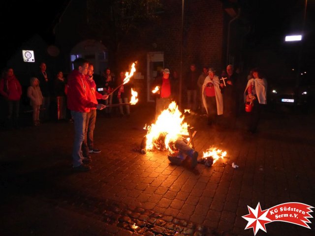 28.02.2017 - Wurstessen & Hoppeditz Verbrennung