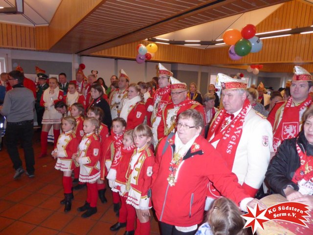 12.11.2017 - Hoppeditzerwachen in Serm