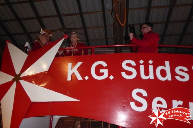 01.02.2018 - Wagenbaueressen beim Le mit Stadprinz Udo I.