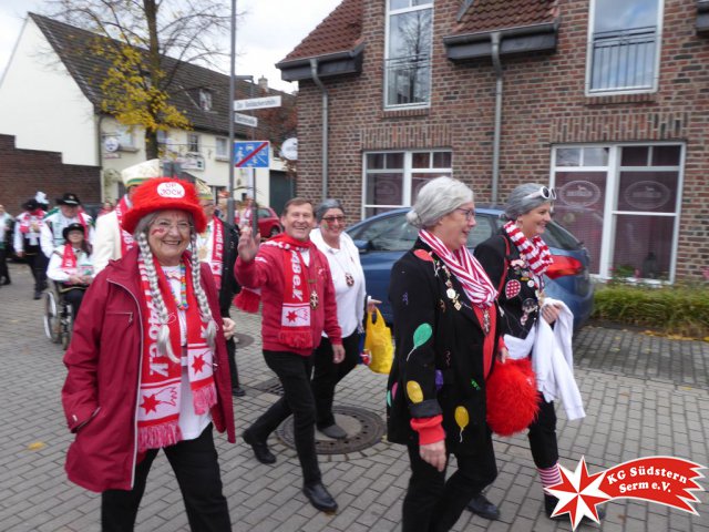 11.11.2018 - Hoppeditzerwachen in Serm