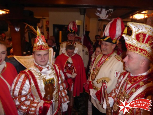 21.02.2019 - Wagenbauessen bei Viet Serm mit Stadtprinz Kevin I