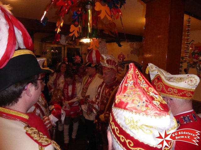 21.02.2019 - Wagenbauessen bei Viet Serm mit Stadtprinz Kevin I