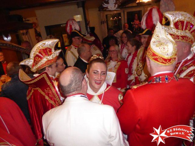 21.02.2019 - Wagenbauessen bei Viet Serm mit Stadtprinz Kevin I