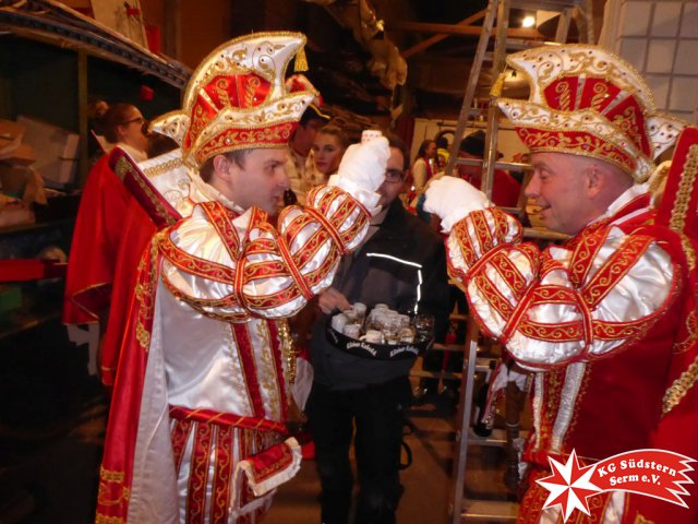 21.02.2019 - Wagenbauessen bei Viet Serm mit Stadtprinz Kevin I