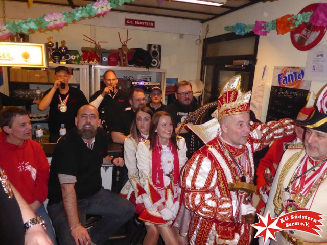 01.03.2019 - Richtfest Prinzengarde