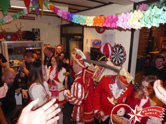 01.03.2019 - Richtfest Prinzengarde