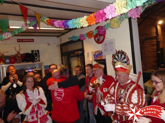 01.03.2019 - Richtfest Prinzengarde