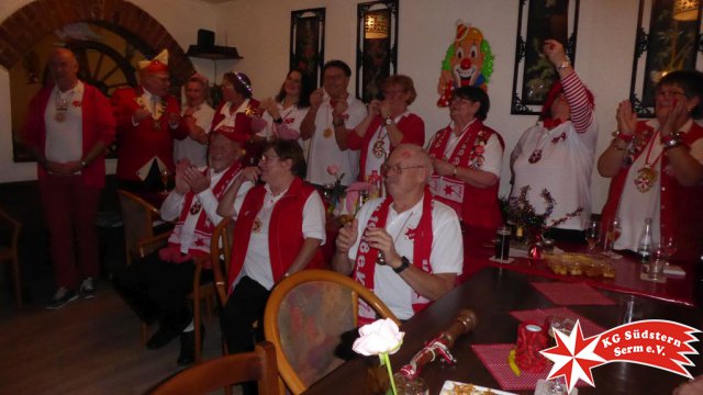 16.02.2020 - Richtfest Konfettis