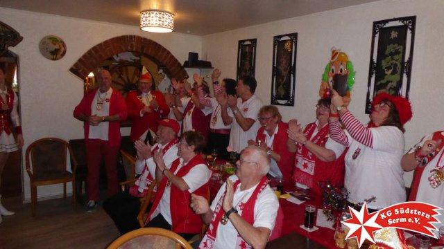 16.02.2020 - Richtfest Konfettis