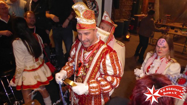 21.02.2020 - Richtfest Prinzengarde