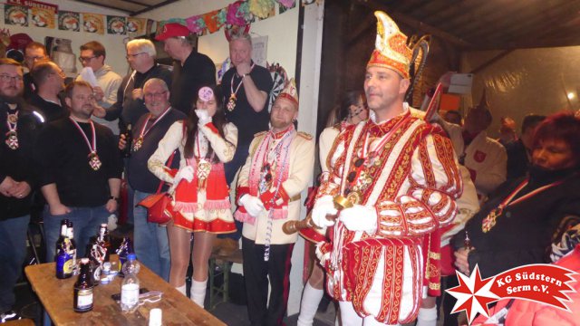 21.02.2020 - Richtfest Prinzengarde