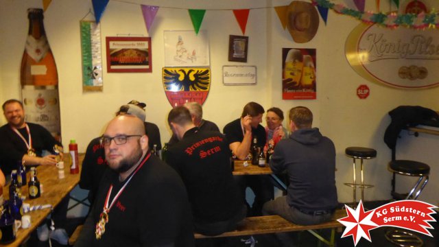 21.02.2020 - Richtfest Prinzengarde