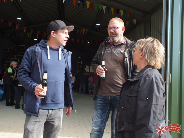 08.10.2022 - Halleneinweihung in Serm